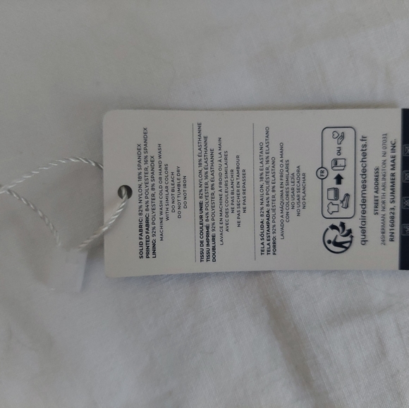 NWT Women's Plus Size Scoop Neck Tummy Control Tankini Swimsuit - Picture 10 of 12